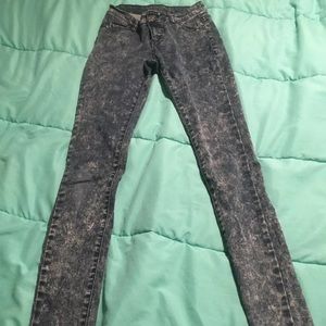 Acid washed Skinny jeans